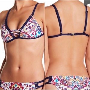 Nanette Lepore Festival Folkloric Bikini Swimsuit